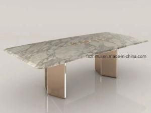 Luxury Marble Top Dining Table