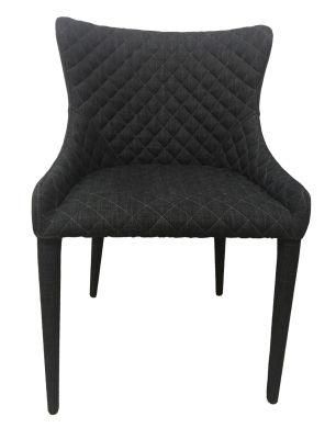 Special Shape Factory Dining Chair Fabric Metal Dining Furniture