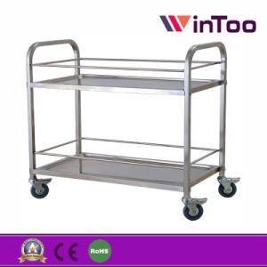Top-Rated Stainless Steel Square- Tube Hotel Servicing Cart (BTD-S2)