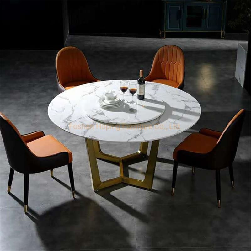 6 Seater China Home Furniture Manufacturer Glass Dining Tables