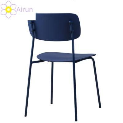 Dinning Room Furniture Sillas Plasticas Chaise Cheap Price Modern Restaurant Leisure Cafe Stackable Dining Plastic Chair