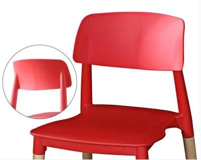 Economical Lightweight Duty Hard Plastic Chair in China Plastic Cafe Chair