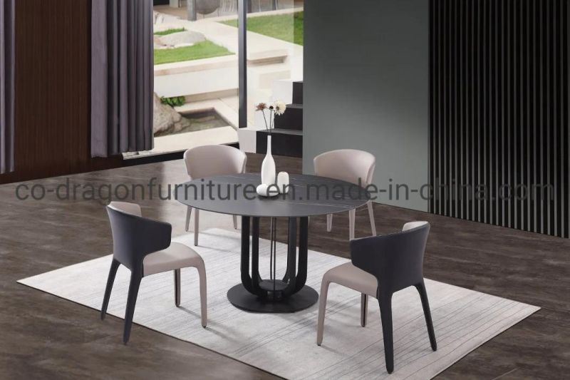 Luxury Round Dining Table Sets with Top for Modern Furniture