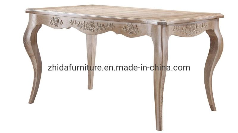 Optional Walnut Solid Wood Dining Furniture Table for Sale
