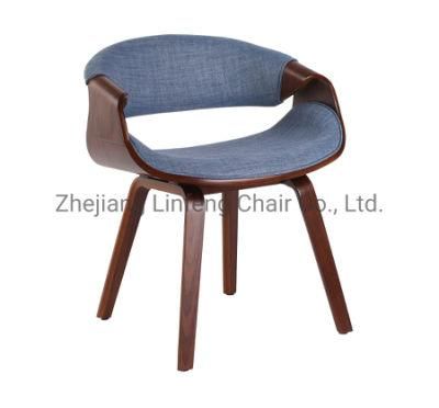 Bent Plywood Luxury French Oval Back Classic Wood Design Dining Chair