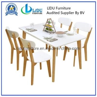 Dining Room Set/Anderson Solid Wood/Home Solid Wood Table with Chair Modern Solid Wood Dining Table Design