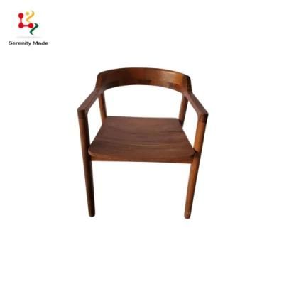 Commercial Grade Restaurant Furniture Solid Wood Frame Dining Chair