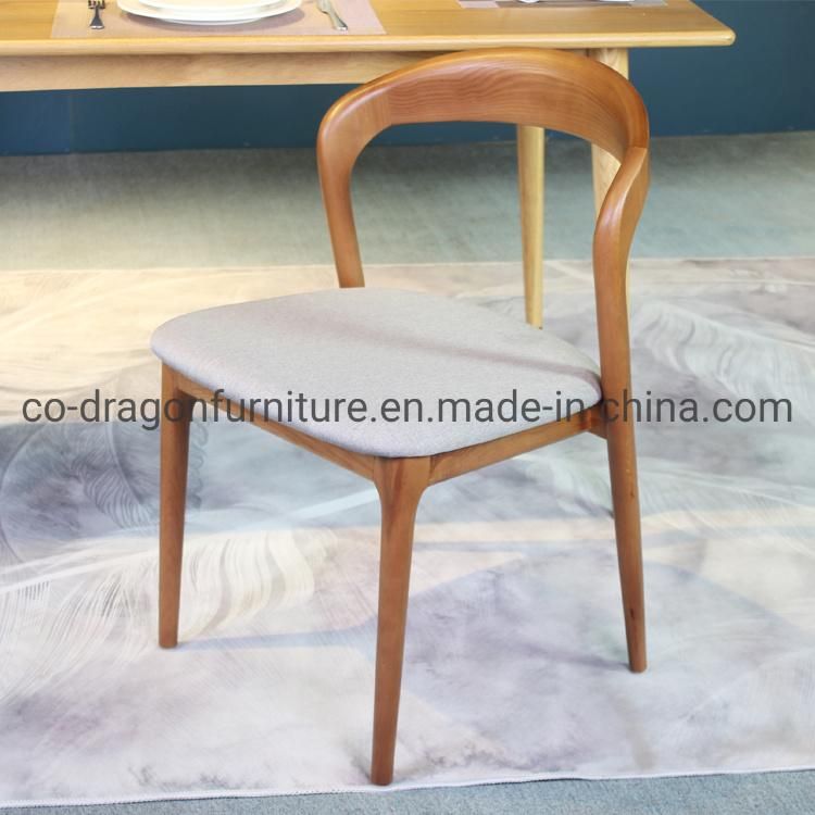 Fashion Wooden Dining Chair with Leather for Wooden Home Furniture