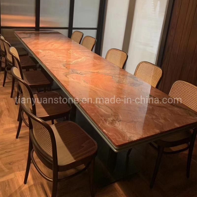 Granite/Marble Stone Dinner Table Top for Hotel and Home Furniture