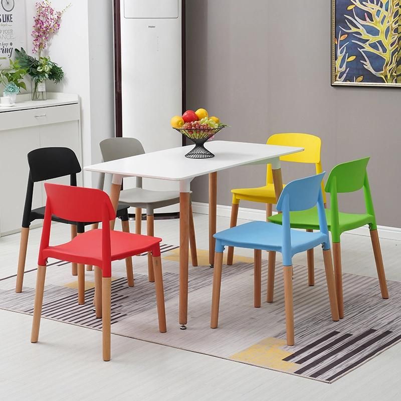Economical Lightweight Duty Hard Plastic Chair in China Plastic Cafe Chair