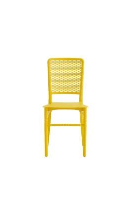 Hot Sale Modern Design PP Restaurant Outdoor Furniture Armless Dining Plastic Chair