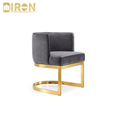 Modern Living Room Restaurant Home Dining Furniture Metal Lounge Leisure Chair