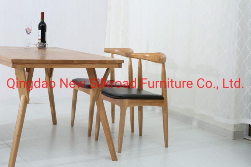 Modern Wood Furniture Dining Table Nice Wood Solid Dark Wood Dining Restaurant Table