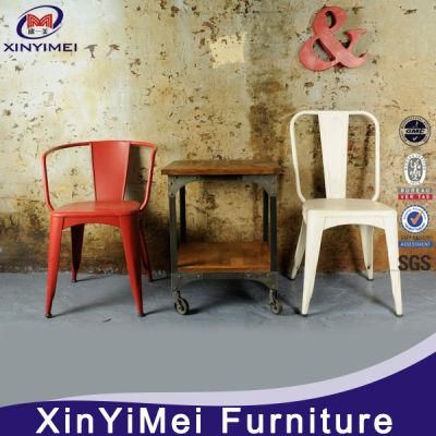 Restaurant Furniture Sale OEM Colorful Vintage Metal Chair