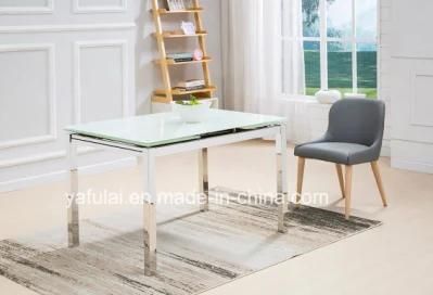 Promotional Factory Dining Table Stainless Steel Dining Furniture From China
