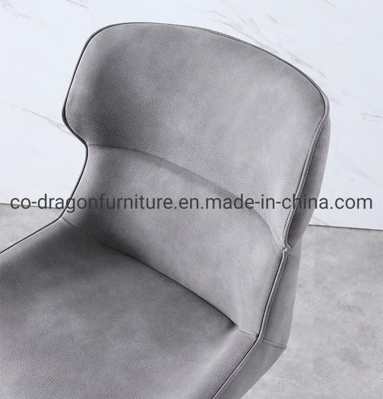 European Style High Quality Luxury Leisure Leather Dining Chair