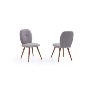 Modern Furniture Metal Foam with PU Covered Dining Chair