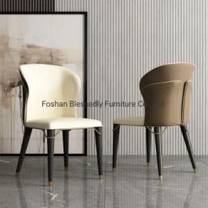 Luxury Hotel Wedding Chair Home Furniture Dinner Table Chair Leather Chair