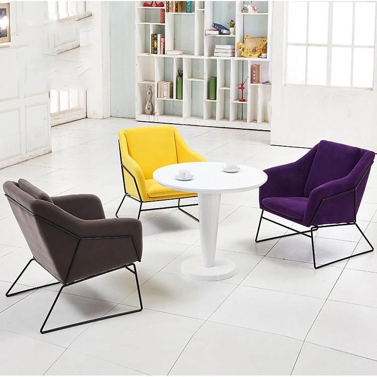 Designers Are Modern and Simple Yellow Mini Sofa Chair