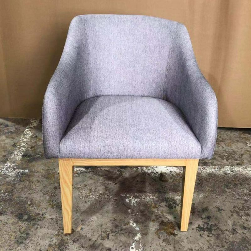 Bespoke Material Color Light Purple Shine Satin Fabric Upholstery Lounge Arm Chair