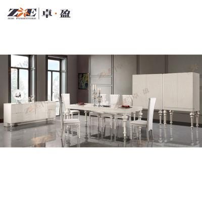 European MDF Wooden Dining Room Furniture Set