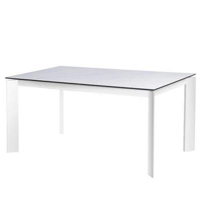 Factory Glass Extension Home Dining Table Sets