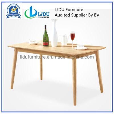 Hot Selling and Modern Home Furniture Wood Dining Table with Modern Chairs New Design Table