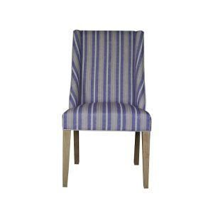 European Style Fabric Wooden Leg Hotel Modern Dining Room Chairs