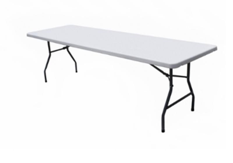 Indoor Conference Dining Home Hotel Plastic Metal Study Folding Table