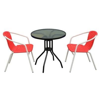 Outdoor Furniture Restaurant Luxury Single Rattan Plastic Chairs