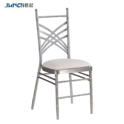 Wholesale Asia Market Black Aluminum Chiavari Napoleon Chair