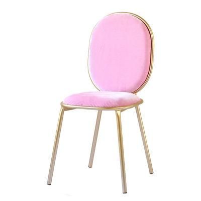 Italian Design Chairs Attractive Muebles Velvet Dining Upolstered Fabric Chair