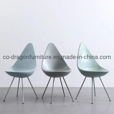 Wholesale Metal Leg Plastic ABS Dining Chair for Home Furniture