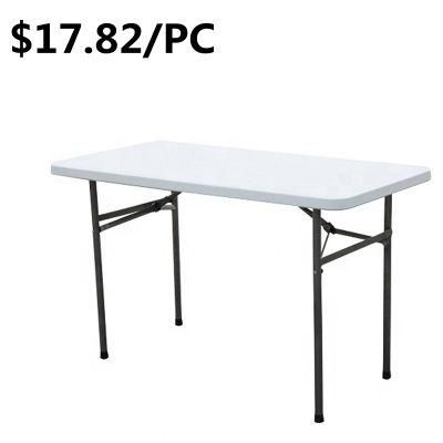 Quality Portable Hotel Banquet Wedding Dining Restaurant Oblong Folding Table