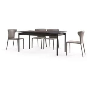 Luxurious Wood Dining Table with 6 Seater (BRT2111)