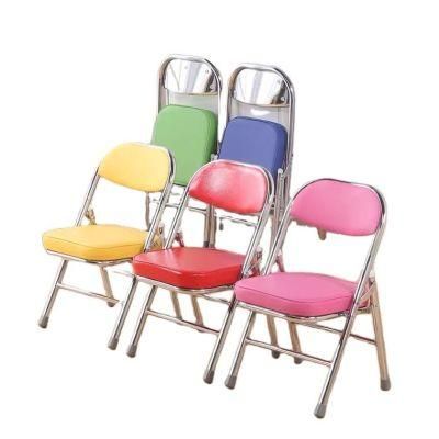 Safety Outdoor Colorful Folding Kids Study Children Party Dining Chair