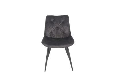 Factory Customized Flannel Chair Dark Grey