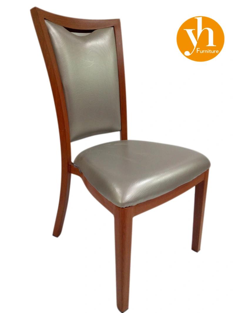 Decorate Back Hotel Chair Casino Chair Chinese Wedding Furniture Indoor Dining Chair