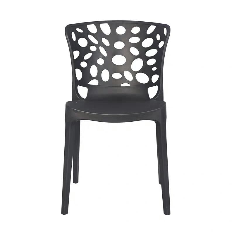 Cheap Outdoor White Modern Design Leisure Stacking Dining Plastic Chair for Selling