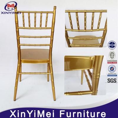 Hotel Dining Wedding Aluminum Chiavari Chair (XYM-ZJ32)