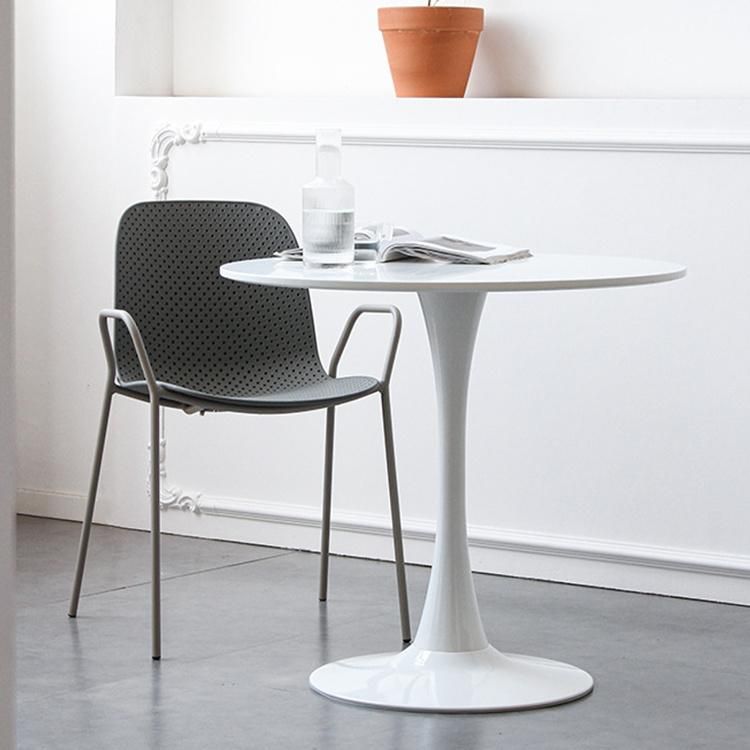 Cheap Price High Quality Coffee Round Marble Dining Tea Table