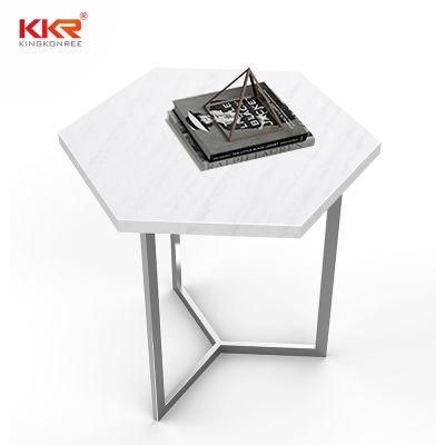 Wholesale Low Round Solid Surface Coffee Table Modern