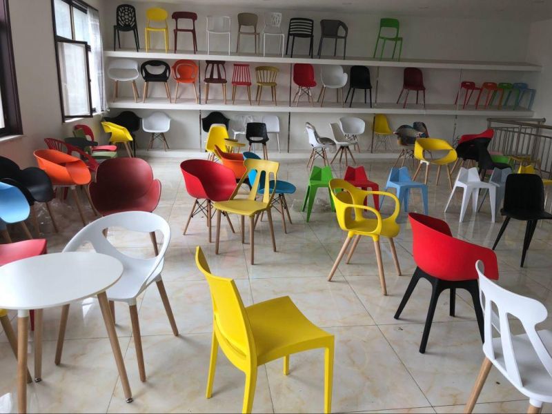 Free Sample Colored PP Modern Cheap Wholesale Heavy Duty Stackable Ergonomic Plastic Chair