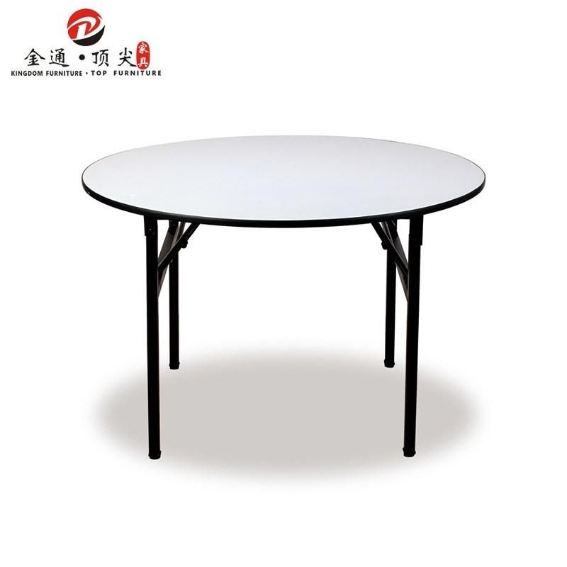 Custom Foshan Factory Wedding Furniture Buffet Folding Round Table Banquet