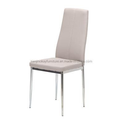 Wholesale Indoor Home Furniture Restaurant Leather Modern Luxury Nordic White Black Dining Chairs