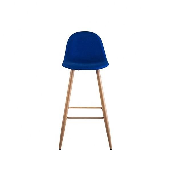 Factory Direct Price Modern Design Nordic Retro Chair Industrial Style Cafe Leather Bar Stools High Chair