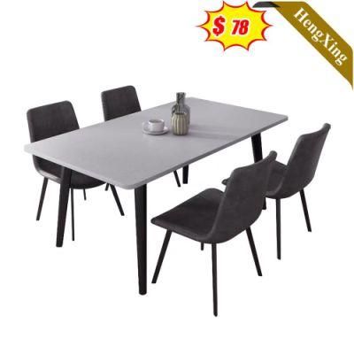 Modern Latest Design Waterproof Home Dining Furniture Wooden Dining Table Set