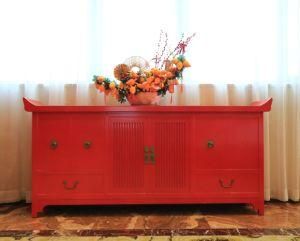 Customizable Modern Wooden Sideboard Cabinet