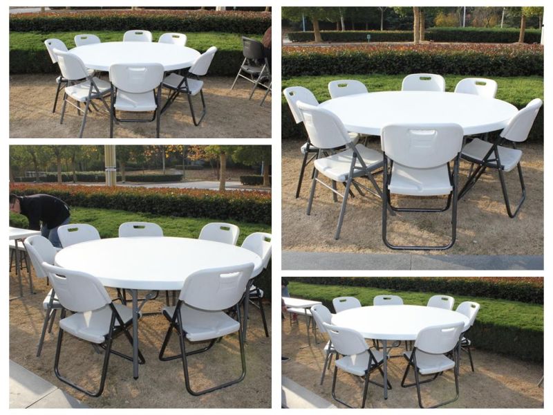 5FT Folding Round Table in Dinner Table