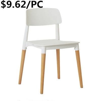 Best Quality Indoor Garden Wedding Furniture Wooden Frame Plastic Chair